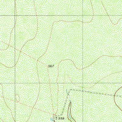 United States Geological Survey Burrito Tank, TX (1980, 24000-Scale) digital map