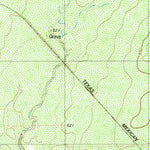 United States Geological Survey Burrito Tank, TX (1980, 24000-Scale) digital map