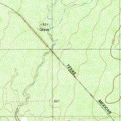 United States Geological Survey Burrito Tank, TX (1980, 24000-Scale) digital map