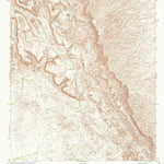 United States Geological Survey Burro Canyon, TX (1973, 24000-Scale) digital map