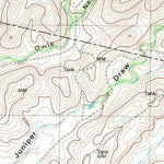 United States Geological Survey Burro Draw, TX (1983, 24000-Scale) digital map