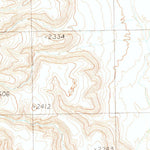 United States Geological Survey Burro Gap, AZ (1990, 24000-Scale) digital map