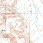 United States Geological Survey Burro Gap, AZ (1996, 24000-Scale) digital map