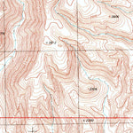 United States Geological Survey Burro Gap, AZ (1996, 24000-Scale) digital map