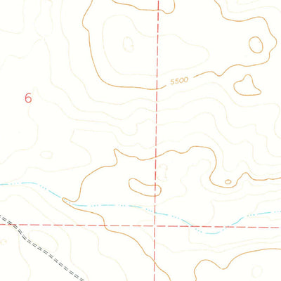 United States Geological Survey Burro Lake, NM (1978, 24000-Scale) digital map