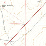 United States Geological Survey Burro Lake, NM (1978, 24000-Scale) digital map