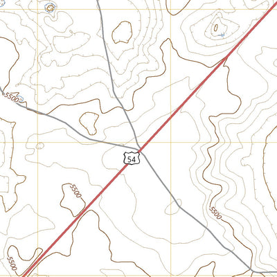 United States Geological Survey Burro Lake, NM (2023, 24000-Scale) digital map