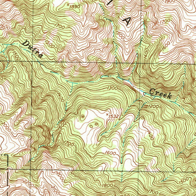 United States Geological Survey Burro Mountain, CA (1949, 24000-Scale) digital map