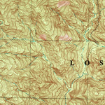 United States Geological Survey Burro Mountain, CA (1949, 24000-Scale) digital map