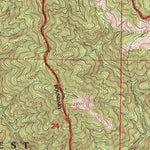 United States Geological Survey Burro Mountain, CA (1995, 24000-Scale) digital map