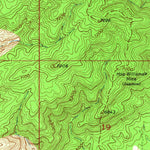 United States Geological Survey Burro Peak, NM (1950, 24000-Scale) digital map