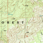 United States Geological Survey Burro Peak, NM (1992, 24000-Scale) digital map