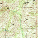 United States Geological Survey Burro Peak, NM (1992, 24000-Scale) digital map