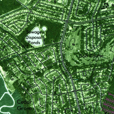 United States Geological Survey Burroughs, GA (1979, 24000-Scale) digital map
