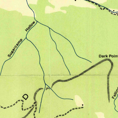 United States Geological Survey Burrow Cove, TN (1936, 24000-Scale) digital map