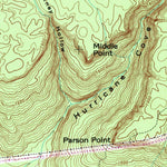United States Geological Survey Burrow Cove, TN (1947, 24000-Scale) digital map