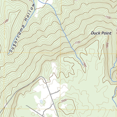 United States Geological Survey Burrow Cove, TN (2022, 24000-Scale) digital map