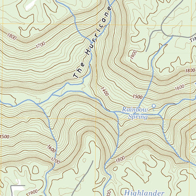 United States Geological Survey Burrow Cove, TN (2022, 24000-Scale) digital map