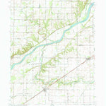 United States Geological Survey Burrows, IN (1962, 24000-Scale) digital map