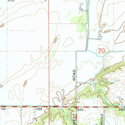 United States Geological Survey Burrows, IN (1962, 24000-Scale) digital map