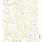 United States Geological Survey Burrsville, MD-DE (1955, 24000-Scale) digital map