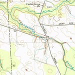 United States Geological Survey Burrsville, MD-DE (1993, 24000-Scale) digital map