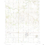 United States Geological Survey Burrton, KS (2022, 24000-Scale) digital map