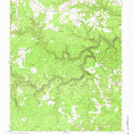 United States Geological Survey Burrville, TN (1954, 24000-Scale) digital map