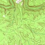 United States Geological Survey Burrville, TN (1954, 24000-Scale) digital map
