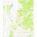 United States Geological Survey Burrville, UT (1968, 24000-Scale) digital map