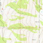 United States Geological Survey Burrville, UT (1968, 24000-Scale) digital map