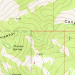 United States Geological Survey Burrville, UT (1968, 24000-Scale) digital map