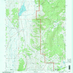 United States Geological Survey Burrville, UT (2001, 24000-Scale) digital map