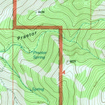 United States Geological Survey Burrville, UT (2001, 24000-Scale) digital map