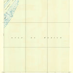 United States Geological Survey Burrwood Bayou East, LA (1946, 31680-Scale) digital map