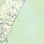 United States Geological Survey Burrwood Bayou East, LA (1954, 31680-Scale) digital map