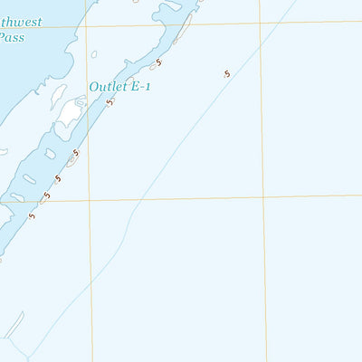 United States Geological Survey Burrwood Bayou East, LA (2020, 24000-Scale) digital map