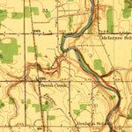 United States Geological Survey Burt, MI (1921, 62500-Scale) digital map