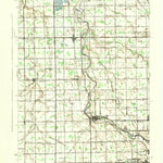 United States Geological Survey Burt, MI (1943, 62500-Scale) digital map