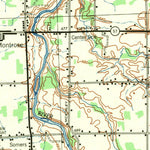 United States Geological Survey Burt, MI (1943, 62500-Scale) digital map