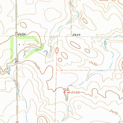 United States Geological Survey Burt, ND (1969, 24000-Scale) digital map
