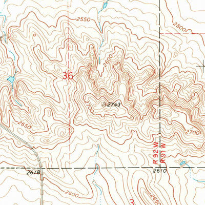 United States Geological Survey Burt, ND (1969, 24000-Scale) digital map
