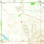 United States Geological Survey Burton, NE-SD (1964, 24000-Scale) digital map