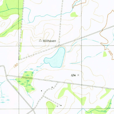 United States Geological Survey Burtons Ferry Landing, GA-SC (1978, 24000-Scale) digital map