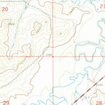 United States Geological Survey Busby, MT (1958, 24000-Scale) digital map