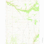 United States Geological Survey Bush Butte, WY (1960, 24000-Scale) digital map