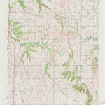 United States Geological Survey Bush City, KS (1966, 24000-Scale) digital map