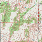United States Geological Survey Bush City, KS (1966, 24000-Scale) digital map