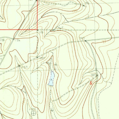 United States Geological Survey Bush, LA (1983, 24000-Scale) digital map