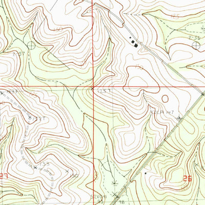 United States Geological Survey Bush, LA (1983, 24000-Scale) digital map